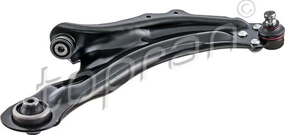 Topran 700 827 - Track Control Arm www.autospares.lv