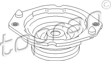 Topran 700 362 - Amortizatora statnes balsts autospares.lv