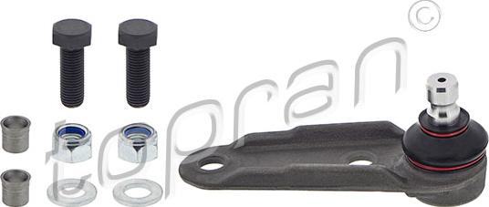 Topran 700 317 - Ball Joint www.autospares.lv