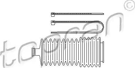 Topran 700 745 - Putekļusargu komplekts, Stūres iekārta www.autospares.lv