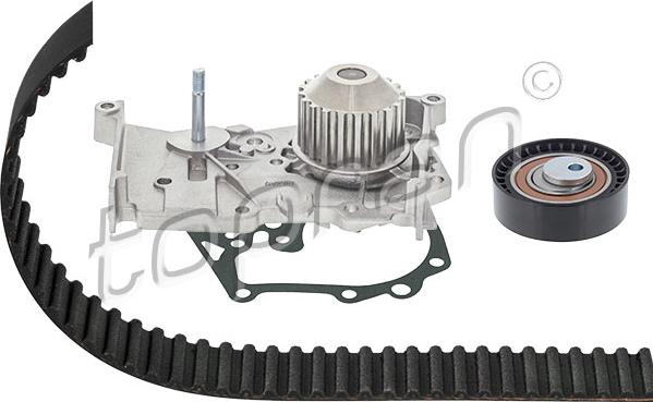 Topran 701 652 - Water Pump & Timing Belt Set www.autospares.lv