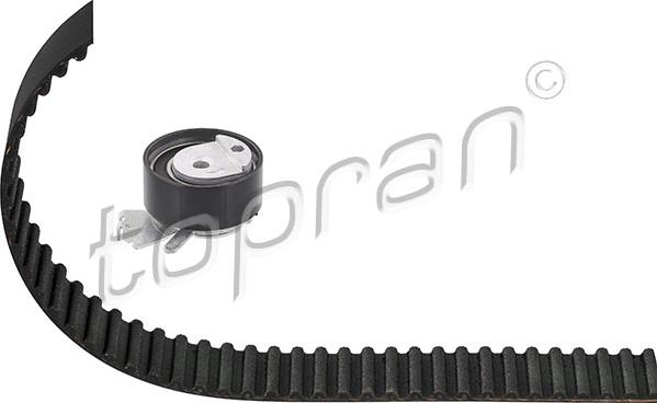 Topran 720 150 - Timing Belt Set www.autospares.lv