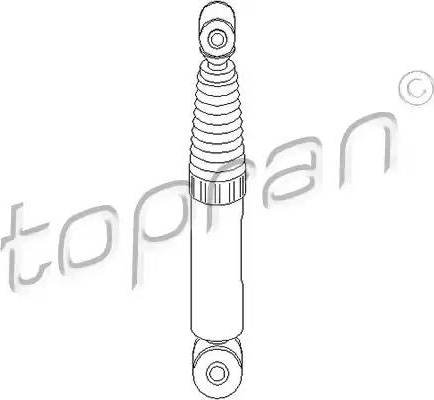 Topran 720 845 - Амортизатор www.autospares.lv