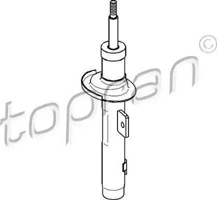 Topran 720 832 - Shock Absorber www.autospares.lv