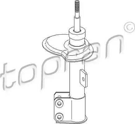 Topran 720 826 - Amortizators www.autospares.lv