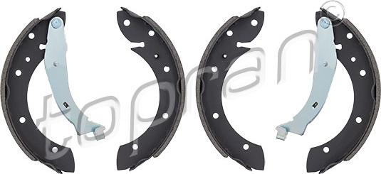 Topran 720 363 - Brake Shoe Set www.autospares.lv