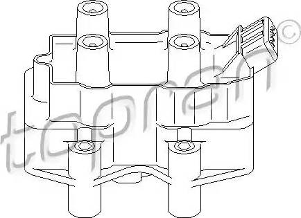 Topran 720 307 - Aizdedzes spole www.autospares.lv