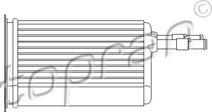 Topran 721 423 - Siltummainis, Salona apsilde www.autospares.lv