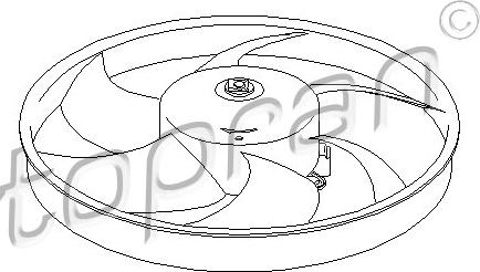 Topran 721 518 - Ventilators, Motora dzesēšanas sistēma www.autospares.lv