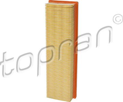 Topran 721 009 - Air Filter, engine www.autospares.lv