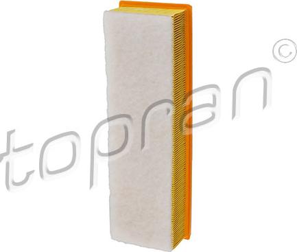 Topran 721 010 - Air Filter, engine www.autospares.lv