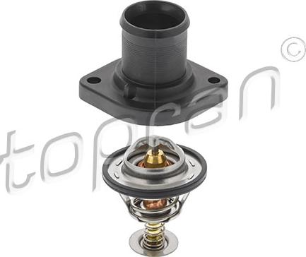 Topran 721 107 - Coolant thermostat / housing www.autospares.lv