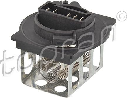 Topran 723 699 - Rezistors, Salona ventilators www.autospares.lv