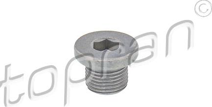 Topran 723 245 - Резьбовая пробка, масляный поддон www.autospares.lv