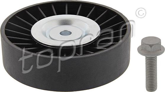 Topran 722 432 - Pulley, v-ribbed belt www.autospares.lv