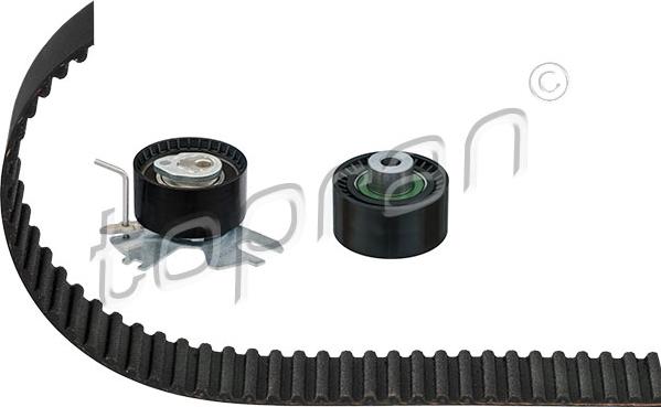 Topran 722 796 - Timing Belt Set www.autospares.lv