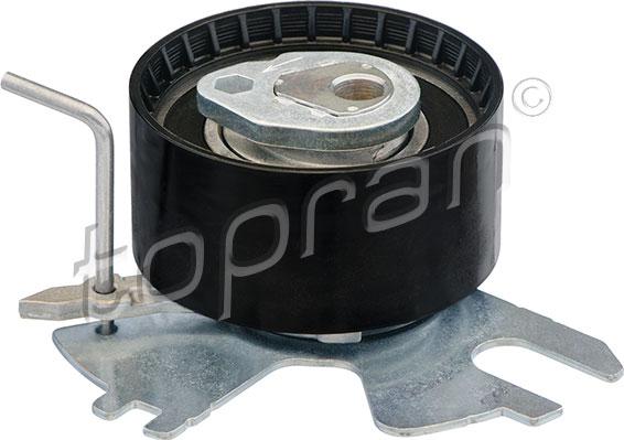 Topran 722 765 - Spriegotājrullītis, Gāzu sadales mehānisma piedziņas siksna www.autospares.lv