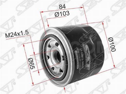 TOYOTA 90915-30001-8T - Eļļas filtrs autospares.lv