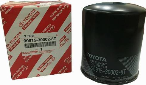 TOYOTA 90915-30002 - Eļļas filtrs www.autospares.lv