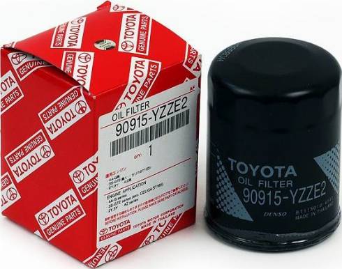 TOYOTA 90915YZZE2 - Eļļas filtrs www.autospares.lv