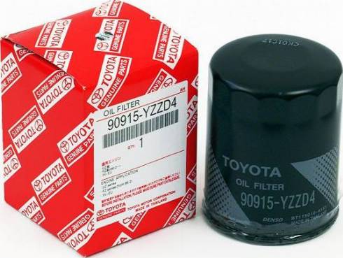 TOYOTA 90915YZZJ4 - Oil Filter www.autospares.lv