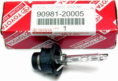 TOYOTA 9098120005 - Bulb, headlight www.autospares.lv