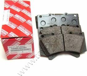 TOYOTA 4465-60280 - Bremžu uzliku kompl., Disku bremzes www.autospares.lv