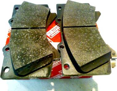 TOYOTA 04465-60280 - Brake Pad Set, disc brake www.autospares.lv