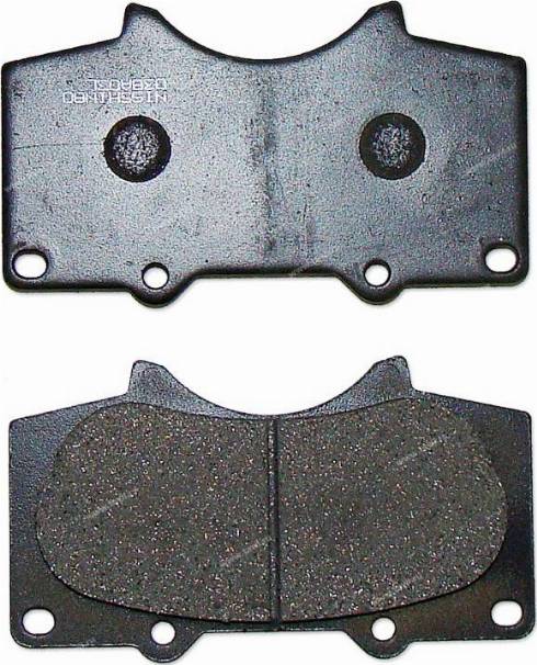 TOYOTA 04465-60270 - Тормозные колодки, дисковые, комплект www.autospares.lv