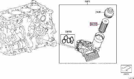 TOYOTA 04152WAA01 - Eļļas filtrs www.autospares.lv