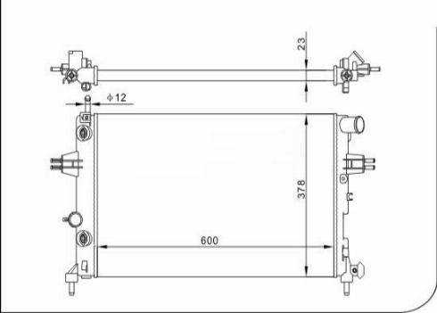 TQ 54511 - Radiators, Motora dzesēšanas sistēma www.autospares.lv