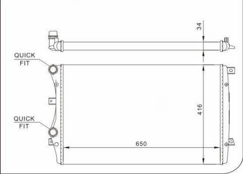 TQ 57234 - Radiators, Motora dzesēšanas sistēma www.autospares.lv