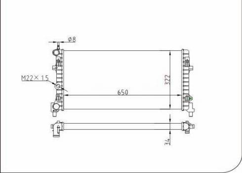 TQ 133688 - Radiators, Motora dzesēšanas sistēma www.autospares.lv