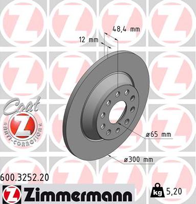 TQ TQ-BD1192 - Тормозной диск www.autospares.lv