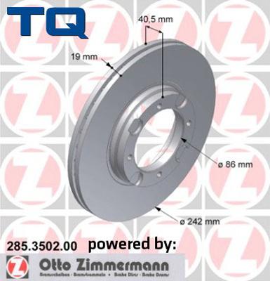 TQ 244520 - Bremžu diski autospares.lv