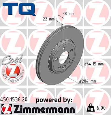 TQ 244612 - Bremžu diski autospares.lv