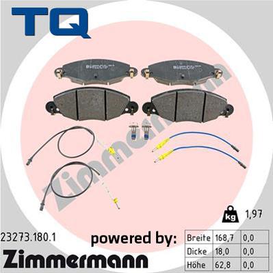 TQ 244788 - Bremžu uzliku kompl., Disku bremzes autospares.lv