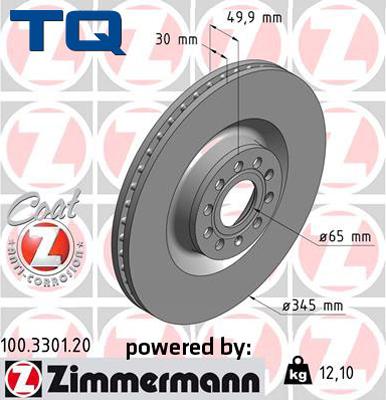 TQ 229452 - Bremžu diski autospares.lv