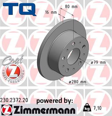 TQ 222659 - Bremžu diski autospares.lv