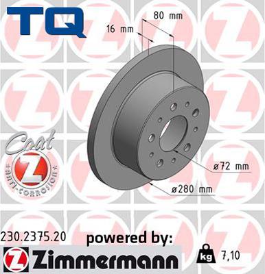 TQ 222662 - Bremžu diski autospares.lv