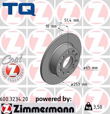 TQ TQ-BD0105 - Bremžu diski www.autospares.lv