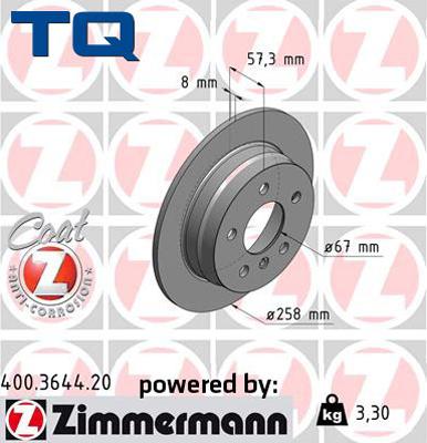 TQ 222753 - Bremžu diski autospares.lv