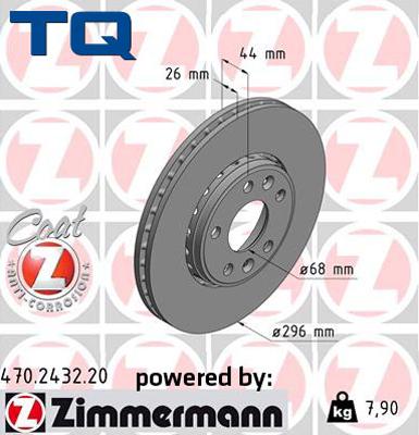 TQ 222780 - Bremžu diski www.autospares.lv