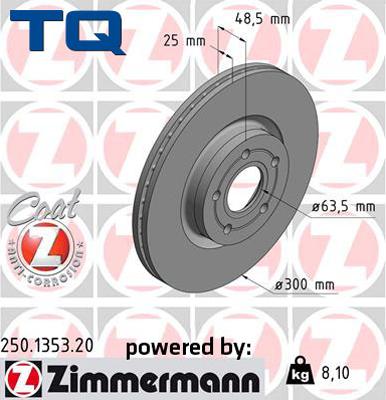 TQ 222730 - Brake Disc www.autospares.lv