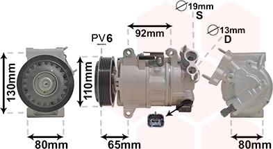 TQ TQ-4001K703 - Kompresors, Gaisa kond. sistēma autospares.lv