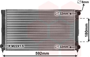 TQ TQ-58002045 - Radiators, Motora dzesēšanas sistēma autospares.lv