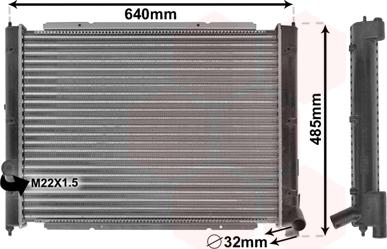 TQ TQ-58002034 - Radiators, Motora dzesēšanas sistēma autospares.lv