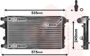 TQ TQ-17002239 - Radiators, Motora dzesēšanas sistēma www.autospares.lv