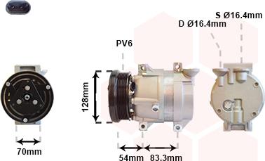 TQ TQ-8100K071 - Kompresors, Gaisa kond. sistēma autospares.lv