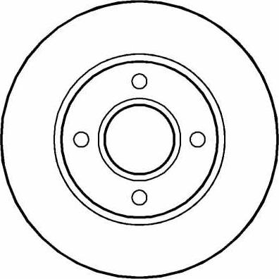 TQ TQ-DP083 - Тормозной диск www.autospares.lv